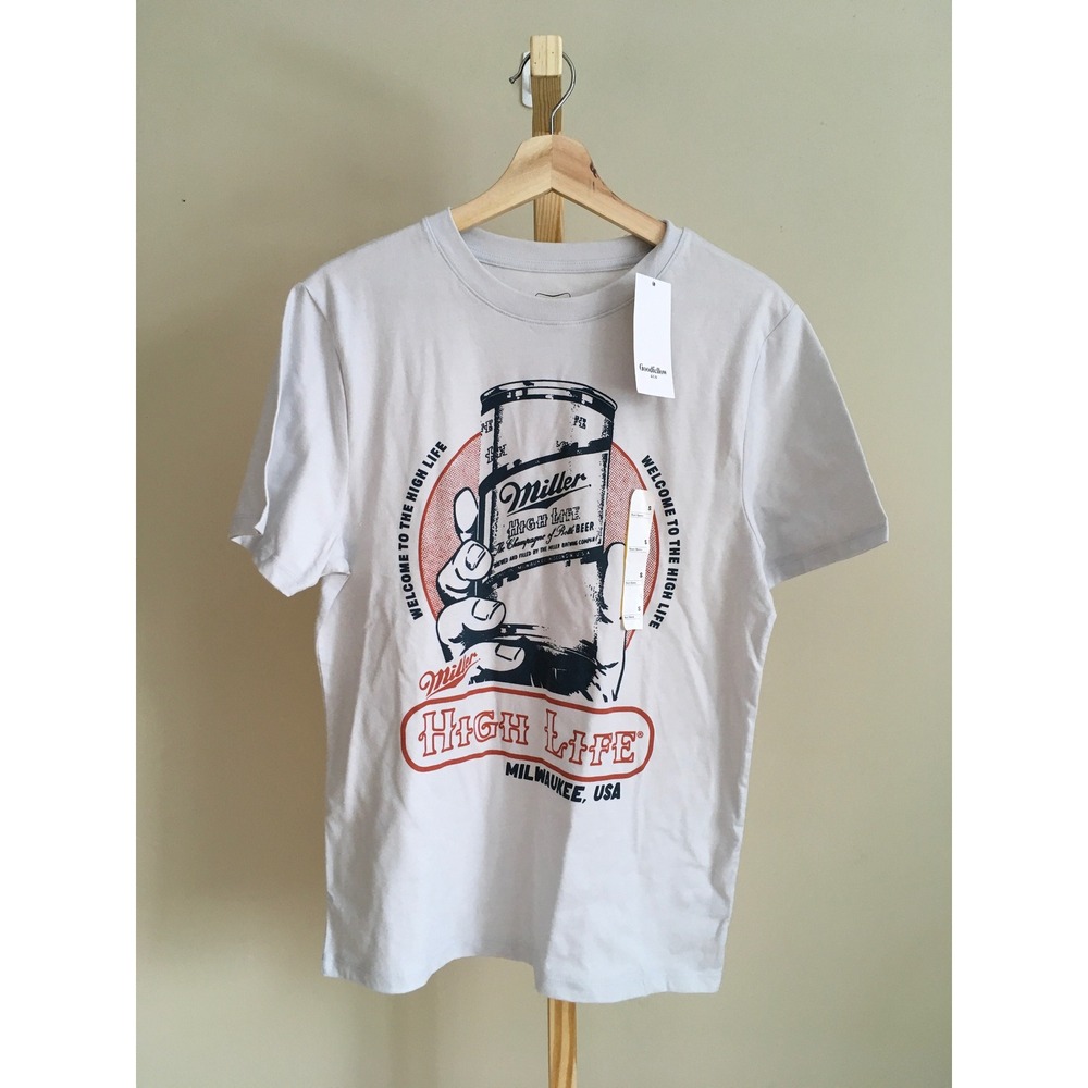 Miller High Life Graphic Short Sleeve SM NWT